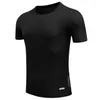 Camisetas masculinas Slim Sport Men Training Roupas Workout Bodybuilding Tee