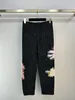 Women's Pants & Capris Designer Brand Same Style 2023 New Autumn Winter Fashion Luxury Women Trousers MA3Q