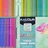 Crayon KALOUR Macaron 72 Pcs Lápis Colorido Macio Pastel Esboçar Desenho Conjunto Crayons Cor Para Escola Colorir Art Supplies 231219