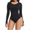 Cintura barriga shaper cintura barriga shaper lmylxl fajas colombianas y pescoço bodysuit manga longa tanga shapewear mulheres controle corpo bodyco dhgms