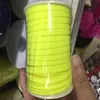 Neon Yellow 5mm 20M Elastic Lycra Cord Syched Nylon Lycra Cord Soft and Thick Cord Stretchy Fabirc Lycra String289q