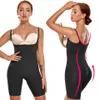 슬림 한 바디 셰이퍼 매끄러운 여성 Bodysuit 슬리밍 허리 트레이너 Shapewear 엉덩이 리프터 가슴 강화 풀 슬립 끈으로 묶은 231220