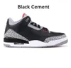 Cemento nero di migliore qualità Black Basketball Scarpe da basket White Cement Reimagined Craft Ivory Medellin Sunset Midnight Navy Paura Black Cat Fuoco Rosso Pine Sneaker