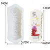 Craft Tools Letter Candle Mould DIY Wavy Making Dropping Glue English Words Handmade Soap Mold Silicone