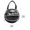 Evening Bags Network Red Personality Fun Pink Ins Versatile Chain Football Basketball Shoulder Bag 231219