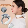 Massaggiatori elettrici Smart Back Neck Massager Strumento Massaggio della spalla Vertebra cervicale Assistenza sanitaria Vibratore Riscaldamento Alleviare il dolore muscolare Vendita caldaL231220