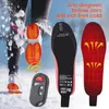 Shoe Parts Accessories USB Heated Shoe Insoles Foot Warmer Sock Pad Mat Electric Heating Shoes Insoles Outdoor Remote Control Washable Thermal Insoles 231219