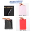 Sex Furniture Oil Massage Cover Sex Toys Waterproof Bed Sheets Pink Black Make Love Mattress Avoid Lubricater For Spa Party Camp Water Cushion 231219