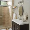 Juego de accesorios de baño Gancho para toallas de baño Níquel satinado