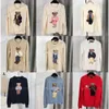 RL Designer Men Knits Sweater Ralphs Polos Bear Embroidery Laurens Pullover Crewneck Knuted Long Long Casual Crasal Subtips Printed 689