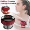 Massagers elétricos Vácuo elétrico Cupping Massagem Cups Body Cups Massageador de terapia anticelulita para corporal Guasha Remescindo a queima de gordura Slimmingl231219