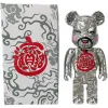 Bearbrick 400 ٪ Building Block Bear Bear 2G Kongshanji Bujia Play Play Hands-Made Doll Higdous من صنع في صندوق البيع بالتجزئة