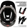 Capacetes de escalada BATF Outdoor DH MTB Capacete de bicicleta integralmente moldado Road Mountain Bike Capacete CE CPSC Ultraleve Racing Equitação Ciclismo Capacete