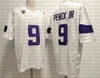 2024 New College Michael 9 Penix jr. Football Jerseys Mens Stitched Jerseys purple white