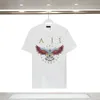 Men Designer Tees Black Cotton T-Shirts Summer Loose Tops Fashion Hip Hop Short Sleeve Tanks Printed Tees