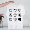 T-shirt da uomo Estetica Divertente Dente Dentista Kawaii Tshirt Camicia carina T-shirt moda uomo per uomo Top casual Manica corta