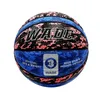 WADE Indoor/Outdoor 7# Basketball for Man Adult School Basketball PU Moisture Absorbing Leather Original Ball With Pump 231220