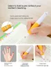 Crayon CHEN LIN 1Set Student Positive Haltung Stift Set Nette Bär Bleistift Kinder Korrektur Grip Automatische Bleistifte Schreibwaren 231219