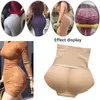 Panties Push Up Buttocks Large Hips Thin Waist Women High Shaper Comfy Butt Hip Shapewear Fake Underwear With Filling Pad 231220