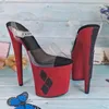 Sandals LAIJIANJINXIA 20CM/8Inch PVC Upper Sexy Exotic Women/Girl Platform Fashion High Heels Pole Dancing Shoes 017