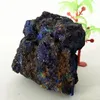 Decorative Figurines Natural Crystal Blue Copper Ore Home Decoration Feng Shui Ornaments