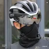 Casques d'escalade Casque de cyclisme pour hommes femmes lunettes détachables casque de sécurité de vélo de montagne EPS casques de vélo respirants moulés intégralement