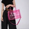 designerka torba na torba dla torebek torebki na ramię przezroczystą galaretkę pvc torba crossbody luksusowa moda torba