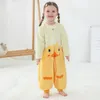 Pajamas 5 Styles Childrens Long Sleeve Sleeping Bag Kids Cartoon Baby Girl Boys Sleepsacks 231220