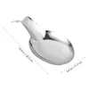 Dinnerware Sets Spoon Rest Ladle Holder Silverware Tray Kitchen Supplies Cooking Utensil Stainless Steel Organizer Tableware Storage Rack