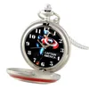 Watch Pocket Watch Full Pendant Chain Quartz Watches Unisexe Men Fob Chain Pocketwatch Hand Around240o