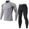 Men s Compression Set Men Sportswear Gym Fitness Suits Training Jogging Sport Tights Clothing Rashguard Running Tracksuit 231220