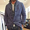 Pulls pour hommes Vêtements Hiver Fleece Men Sweater Cabotage Cabinet Cardigan Mens Tricoted Pull Jacket J231220