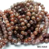 1 bracelet entier naturel A 8-8 5 mm véritable rare Auralite 23 quartz perles rondes lisses pour la fabrication de bijoux 200930234e