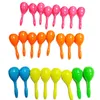 Mini Maracas Toys 24 pezzi Noisemakers Bomboniere per bambini Pinata Premi in classe Riempitivi per sacchetti 2,75 pollici Movimento musicale 231220