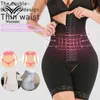 Faja Intimo femminile Tummy Control Butt Lift Vita Modellante Strap Plus Mutandine Body Shaper Donna Body ad alta compressione 231220