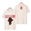New Kids Boys Girls Cult of The Lamb T-shirt Short Sleeved T Shirt for 1 2 3 4 5 6 7-14 Year Children Party Clothing Tees Tops