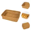 Geschirr-Sets, Aufbewahrungskorb, künstliche Rattan-gewebte Körbe, Brot-Snack-Behälter, Blumentopf, PP-Kunststoff