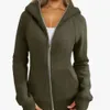 2023 Hoodie Outdoor Coldproof Thickened Cross-border Fashion Queen Women's Zippered Hoodie Wool Jacket Sportswear
