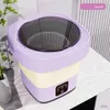 Mini Washing Machines Tourist Portable Folding Washing Machines with Dryer for Clothes Travel Home Ultrasonic Underwear Socks Mini Washer 110V to 260V