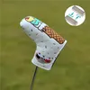 Other Golf Products Ice cream Woods Headcovers Covers For Driver Fairway Putter 135UT Clubs Set Heads Iron head cover with Magnet Type 231219