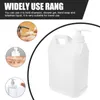 Storage Bottles 2 5L Body Wash Container Soap Bottle Dispenser Push Type With Pump Cosmetics Holders