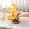 Dekorativa plattor smycken Display Stand Tray Tree Storage Rack örhängen Halsband Ring Desktop Organiserhållare Makeup Decoration Accessories