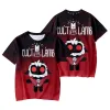 Game Cult of The Lamb T-Shirt Cartoon T Shirts for Boys Girls Tshirt Children's Clothing Kids Clothes Graphic Tee Shirts Costume