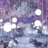 Creative wedding ceiling decoration PVC round ball background props backdrop stage wedding decoration 140