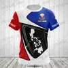 Homens camisetas Filipinas Bandeira Brasão de Armas Gráfico Tee Verão Casual Streetwear Moda Masculina Camisetas Menino Oversized Manga Curta Tops T231220