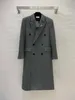 brand coat women designer overcoat Long sleeve jacket fashion LOGO decoration Windbreaker Warm lapel neck Cardigan Dec 20