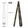 Bow Ties Pea Dot Camo Slitties Casual Polyester 8 cm bred Multicam Militär nacke för män Dagliga slitage Cravat Wedding Accessories Office