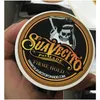 Pomades vaxar suavecito pomade stark stil återställer skelett slickat hår olja vax lera för män droppleveransprodukter vård styling till dhdam