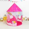 Zabawne namioty Wigwam dla dzieci namiot namiotów TPI Toy Tents Nowy rok Prezent dla dzieci Princess Castles For Girls Tepee Namiot dla dzieci Q231220