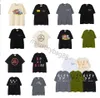 Hoge kwaliteit tshirt galerijen tee afd. heren zomer shirt met ronde hals heren t-shirts brief luxe t-shirt mannen shirts katoen tops casual shirt wit mode mannen vrouwen